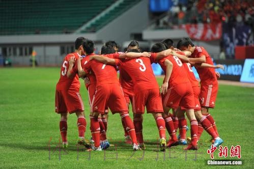 热身赛-郜林点球建功 中国男足1-1战平约旦 热身赛-郜林点球建功 中国男足1-1战平约旦